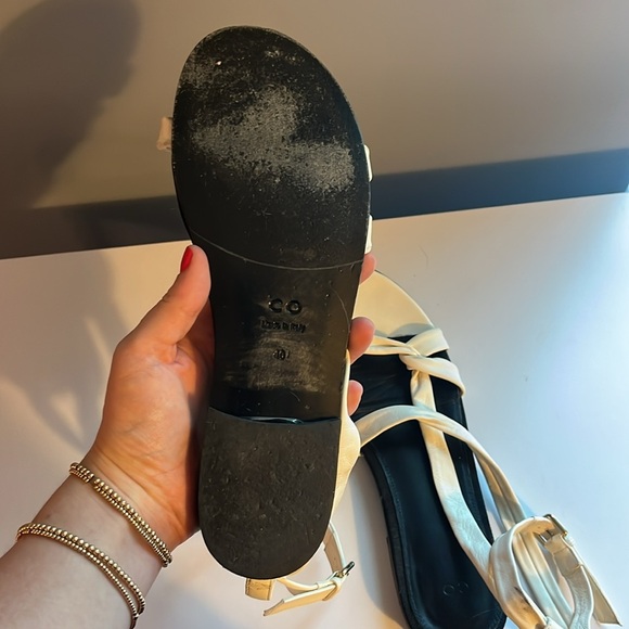 CO COLLECTIONS Asymmetric Sandal in Ivory - 40 - Picture 8 of 8